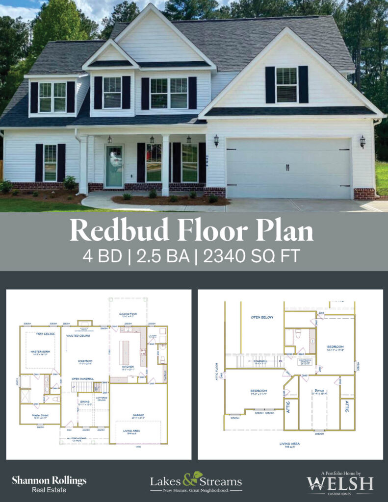 Redbud Lakes and Streams N. Augusta Shannon Rollings